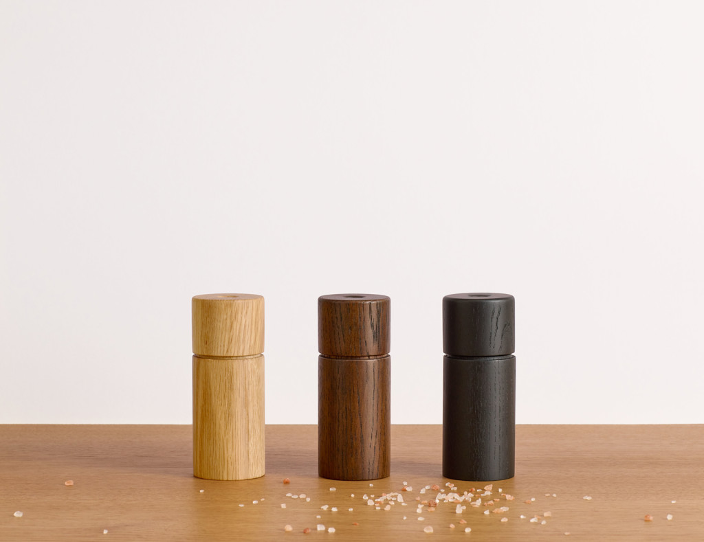 Bergen / Gewürzmühle / Black / Esche / 12cm