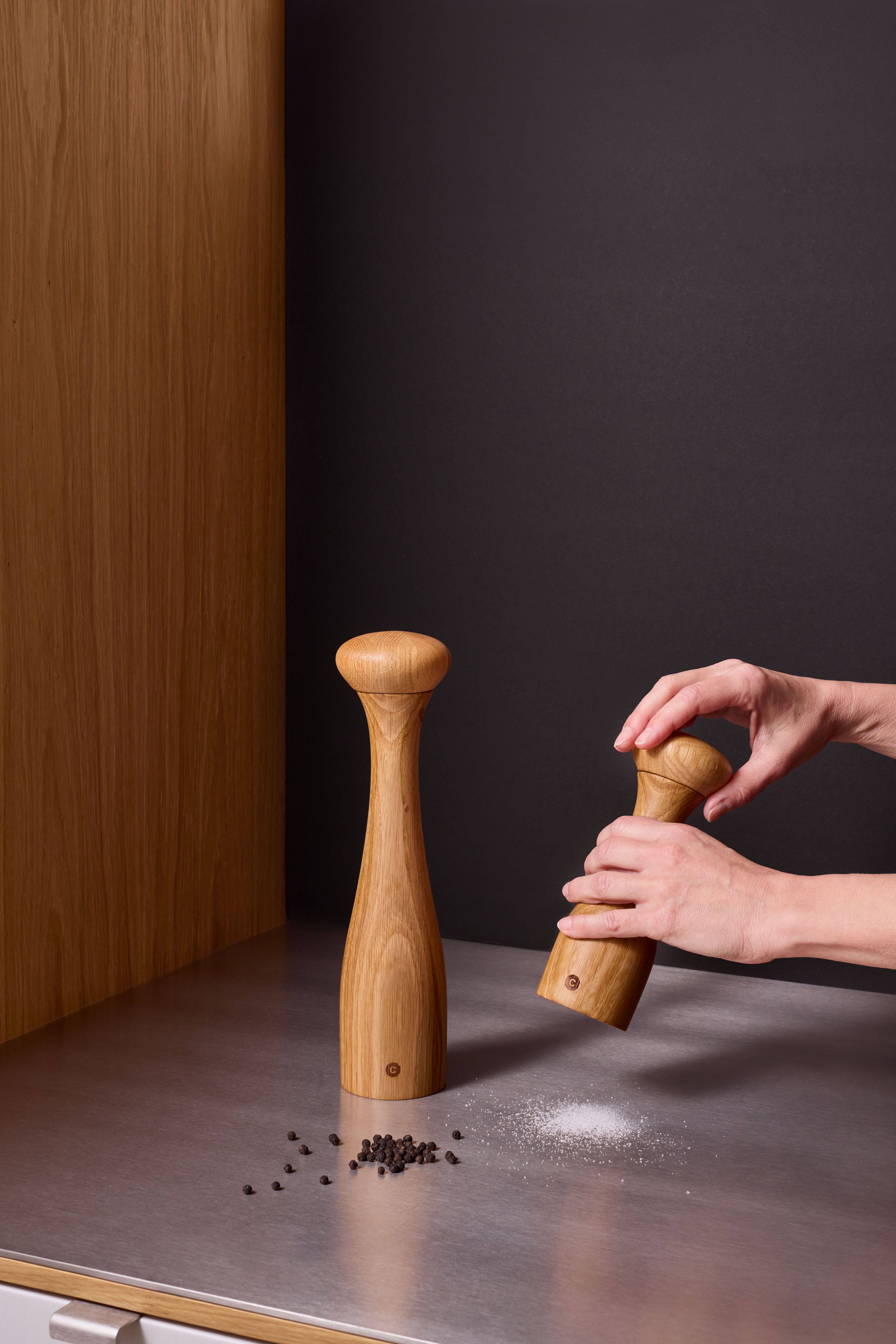 Lyon / Gewürzmühle / 19cm / Eiche