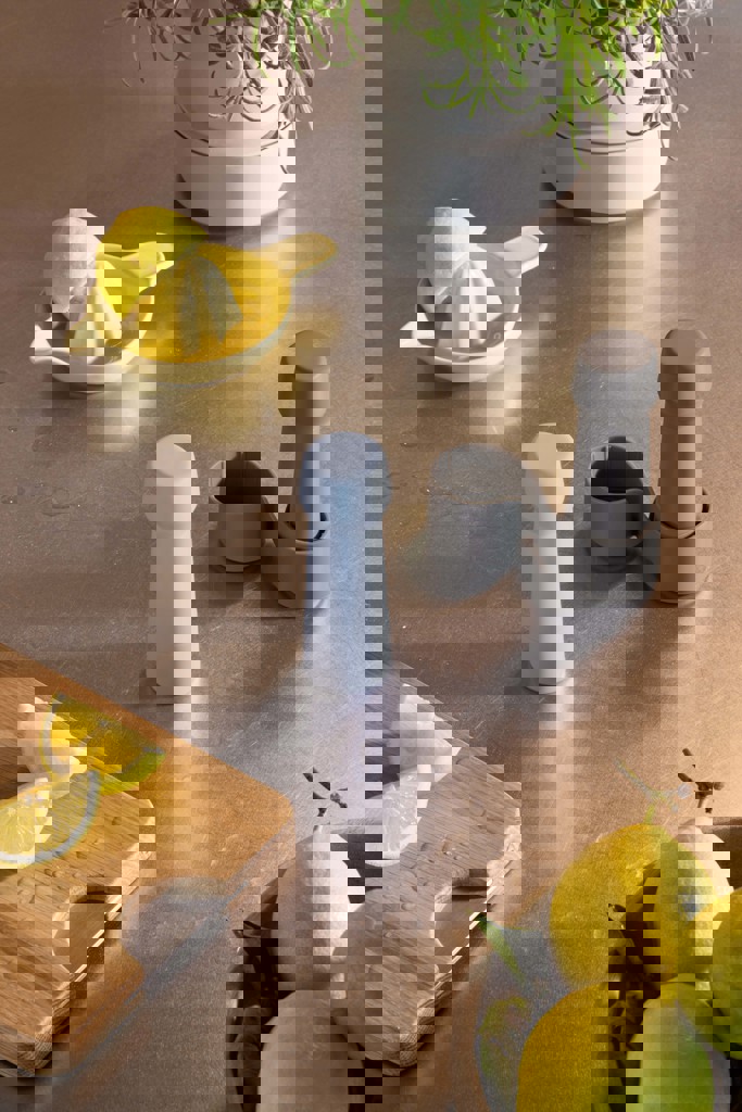 Mini Grinder / Amsterdam / Gewürzmühlen-2er-Set / Warm Grey + Sky Blue/ 13 cm