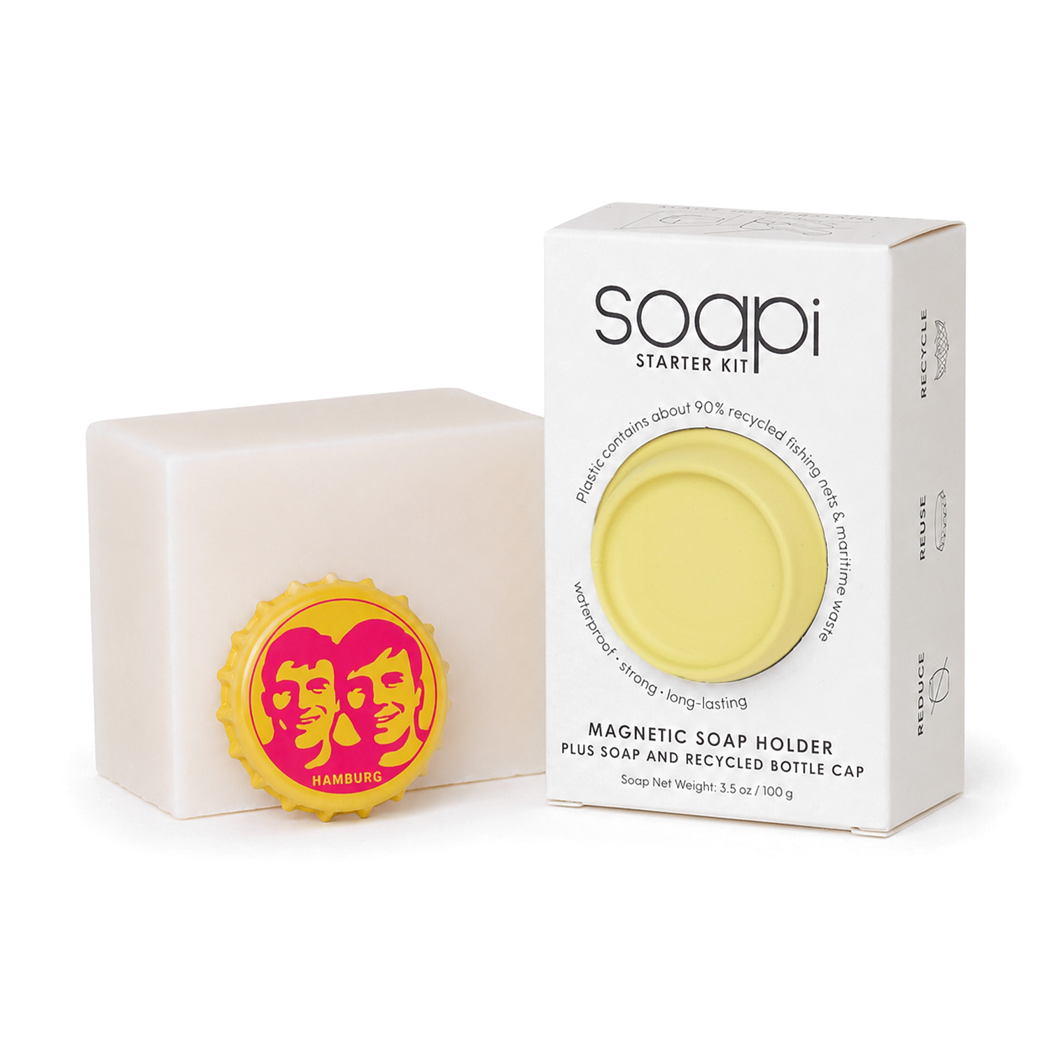 Soapi Starter-Kit / Soapi + Birkenseife / Gelb
