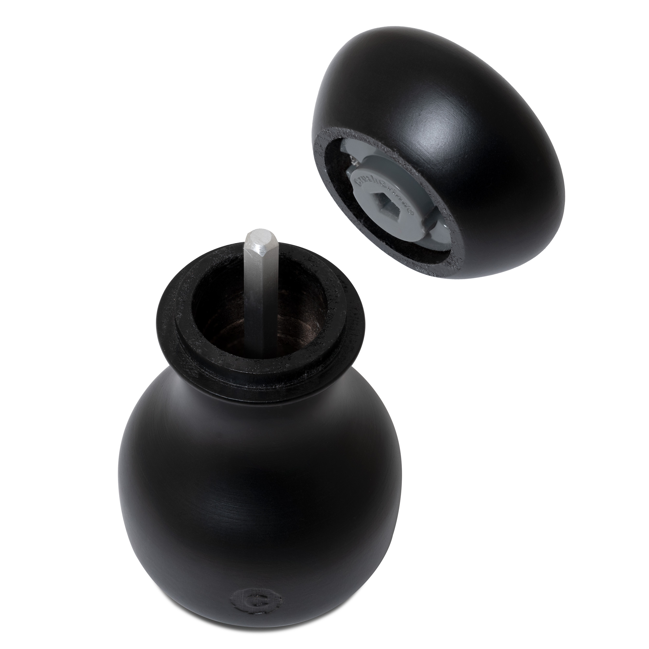 Lyon / Gewürzmühlen-2er-Set / 10cm / Schwarz