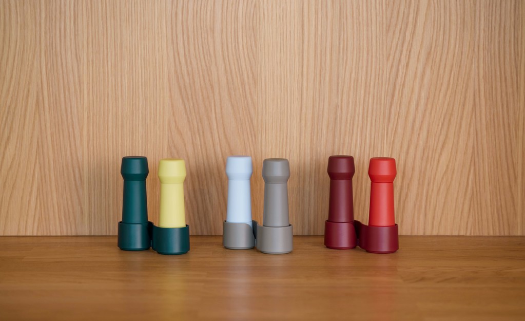 Mini Grinder / Amsterdam / Gewürzmühlen-2er-Set / Burgundy + Bright Red / 13 cm