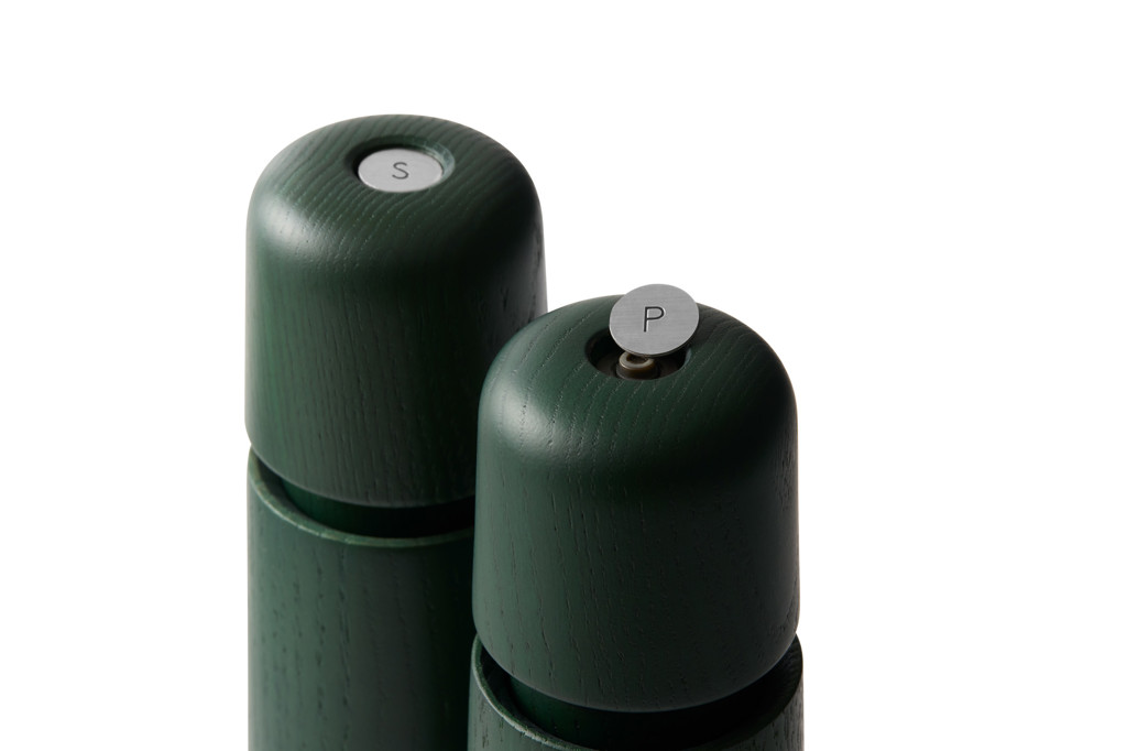 Stockholm / Gewürzmühle / Dark green /  17cm / Esche