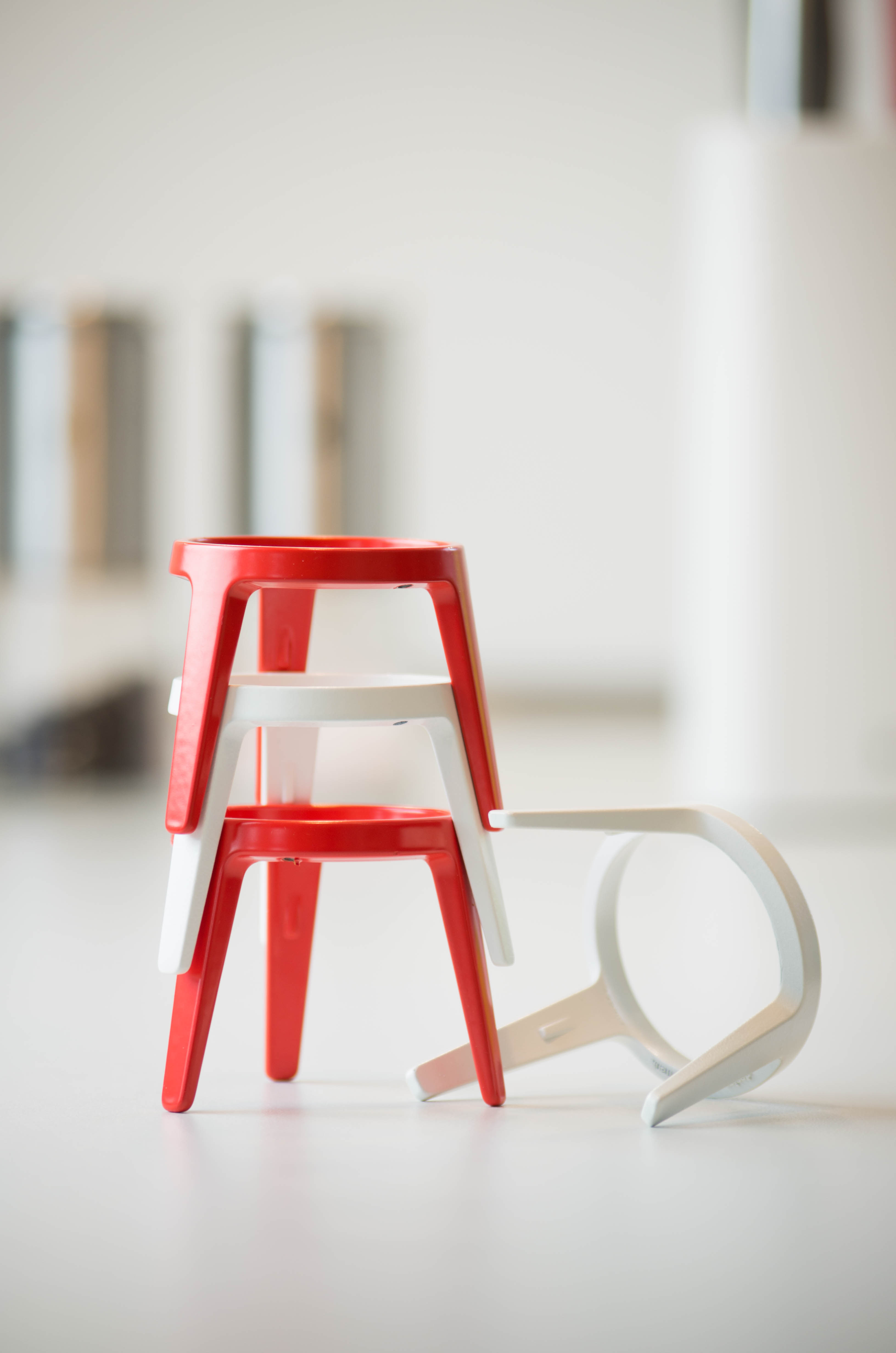 rocket / 2er-Set / Rot + Weiß